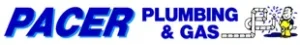 Pacer plumbing and gas logo