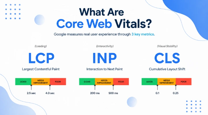 google core web vitals for user experience