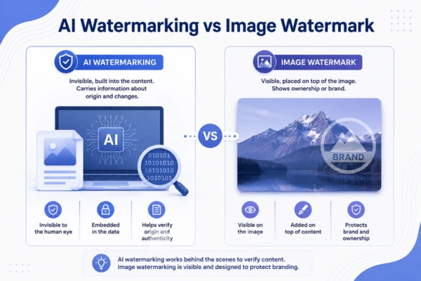 ai watermarking vs image brand watermark