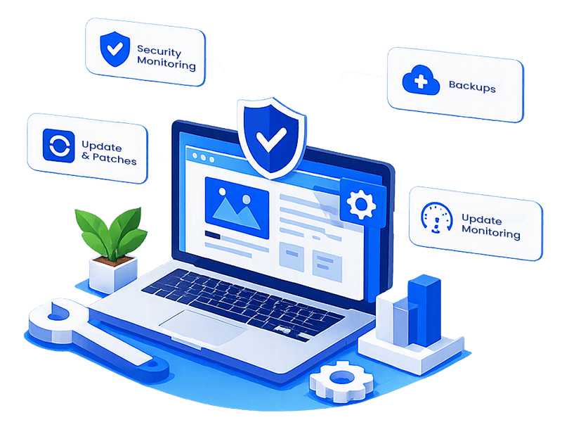 Rankaholics web maintenance hero